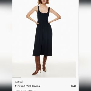 Aritiza market midi dress
